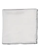 InStitchu Collection Dorsey Black Border Pocketsquare